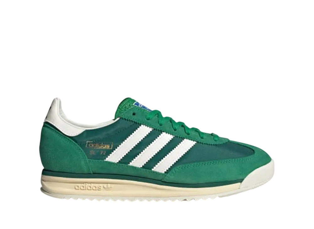 adidas SL72 RS "Green/Core White/Collegiate Green"