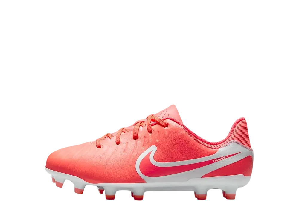 ナイキ GS ティエンポ レジェンド10 アカデミー "ホットラバ/ホワイト" (キッズ)