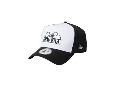 NEW ERA x PEANUTS 9Forty A-Frame Snoopy "White/Black"
