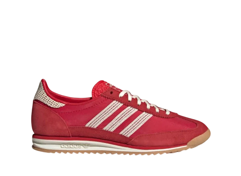 アディダスオリジナルス ウィメンズ SL72 OG "ベタースカーレット/ワンダーホワイト/オフホワイト"