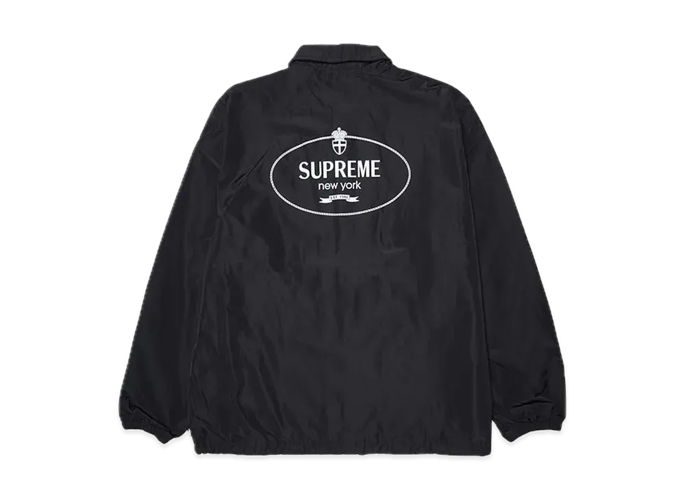 Supreme Crest Coaches Jacket "Black"
