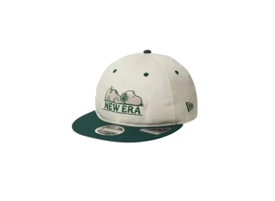 NEW ERA x PEANUTS RC 9Fifty Snoopy "Stone/Dark Green"