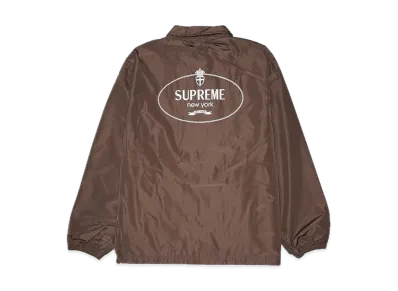 Supreme Crest Coaches Jacket "Brown"