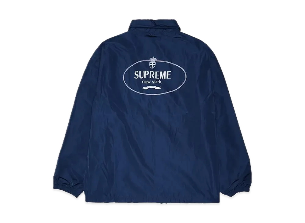 Supreme Crest Coaches Jacket "Navy"