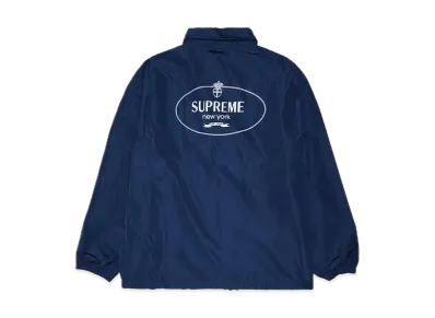Supreme Crest Coaches Jacket "Navy"
