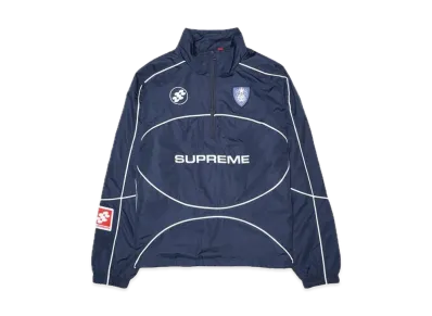 Supreme Reflective Piping Pullover "Navy"