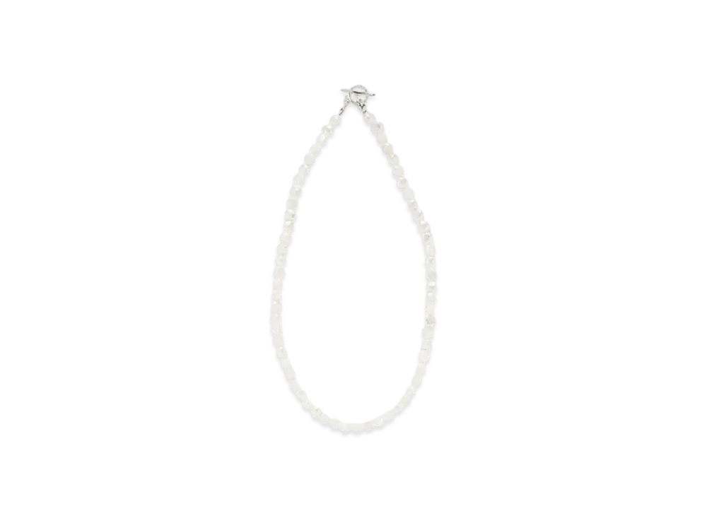 COOTIE PRODUCTIONS Distortion Pearl Necklace "WHITE"