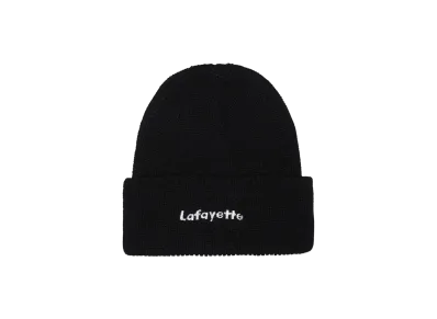 LFYT Lafayette LOGO BEANIE "BLACK"