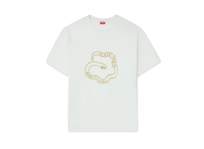 KENZO 'Lunar New Year' Embroidery Oversize T-shirt "Off White"