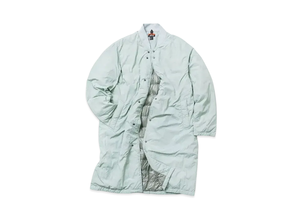 NANGA Rib Collar Soft Down Coat (Unisex) "Green"