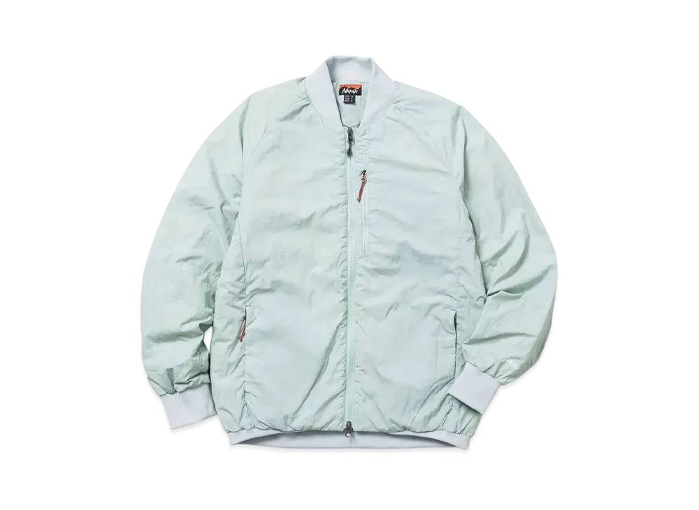 NANGA Soft Down Varsity Blouson (Unisex) "Green"