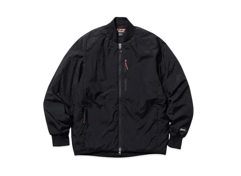 NANGA Soft Down Varsity Blouson (Unisex) "Black"