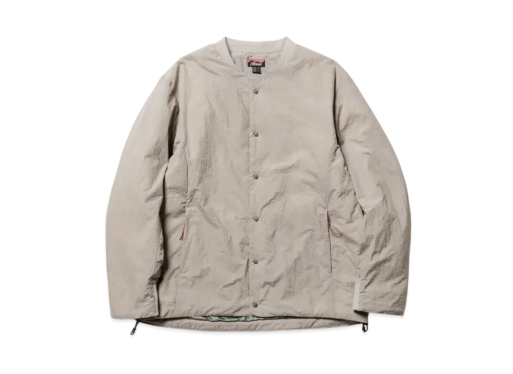NANGA No Color Soft Down Cardigan (Unisex) "Beige"