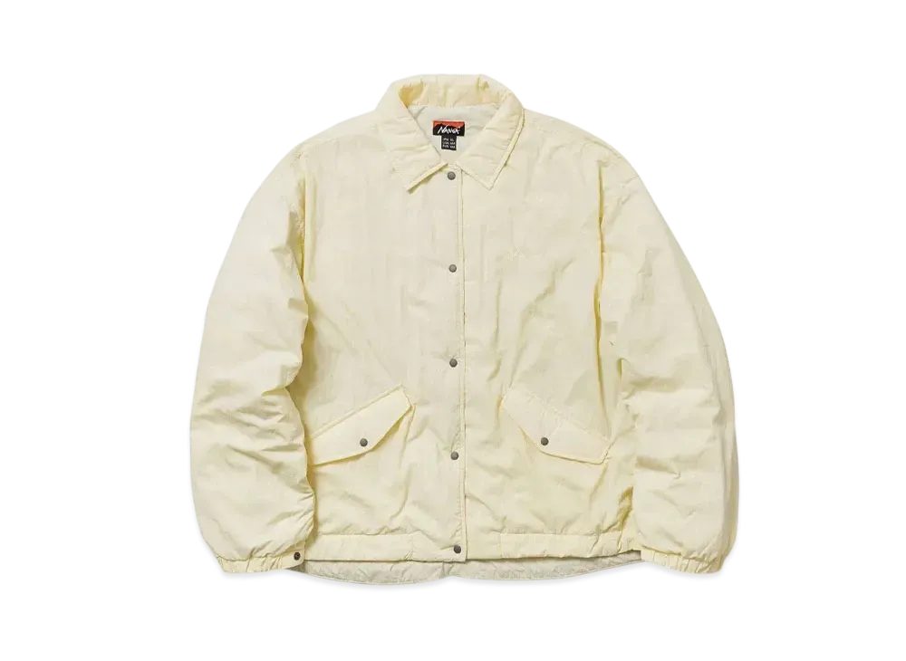 NANGA Women's Soft Down Coach Jacket "Yellow"