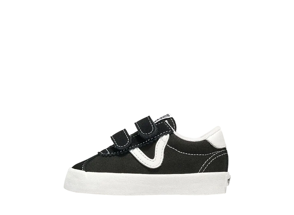 バンズ TD スポーツロー V "ブラック/トゥルーホワイト" (キッズ)