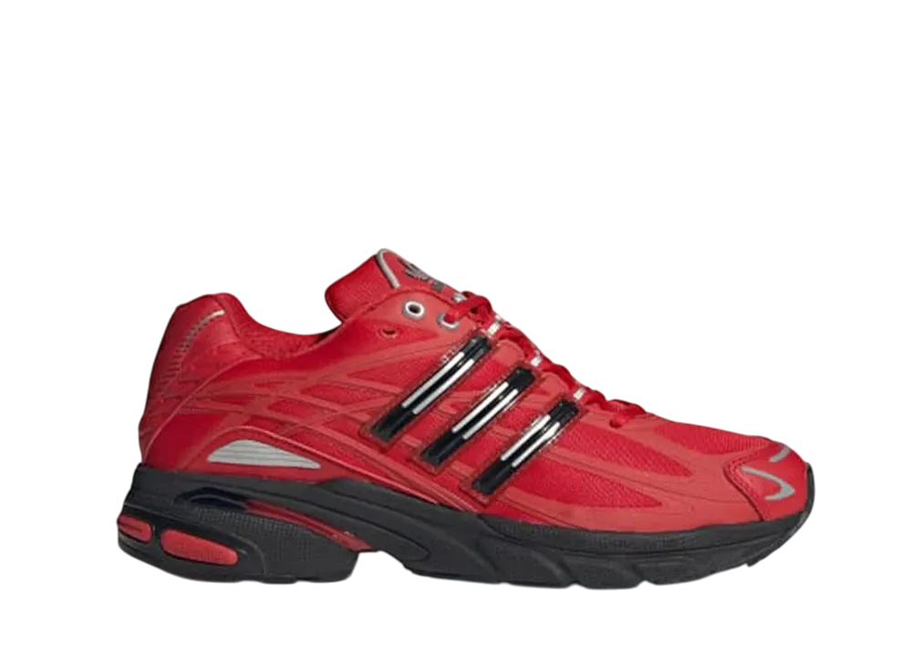 アディダスオリジナルス アディスター クッション "ベタースカーレット/コアブラック/シルバーメタリック"