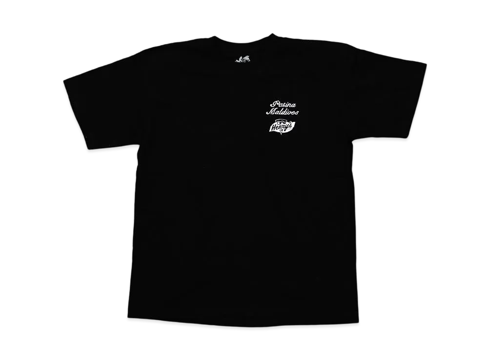 VERDY x Patina Maldives x Henry's PIZZA Tee "Black"
