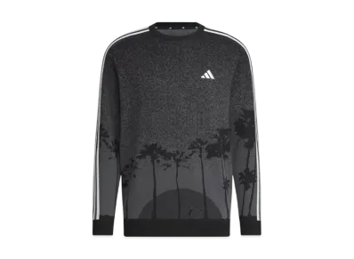 adidas LA Sunset Crewneck Sweater "Black"