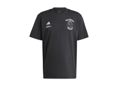 adidas Les Mills For A Fitter Planet Graphic Short Sleeve T-shirt "Black"