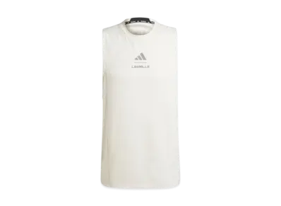 adidas Les Mills Graphic Tank Top "Chalk White"