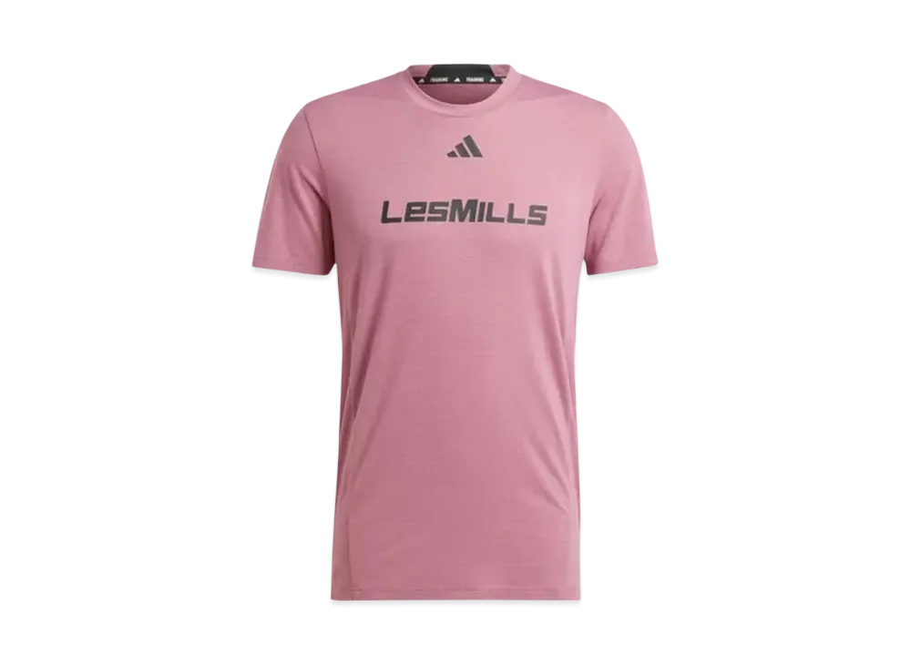 adidas Les Mills Graphic Short Sleeve T-shirt "Preloved Crimson"