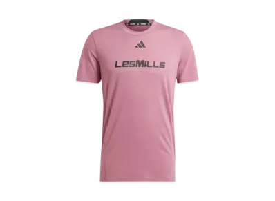 adidas Les Mills Graphic Short Sleeve T-shirt "Preloved Crimson"