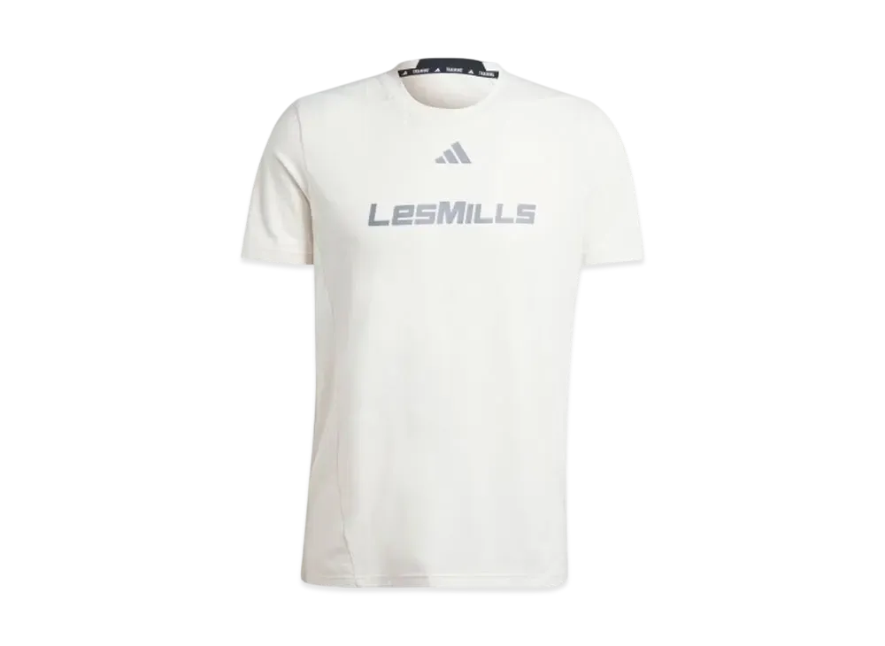 adidas Les Mills Graphic Short Sleeve T-shirt "Chalk White"