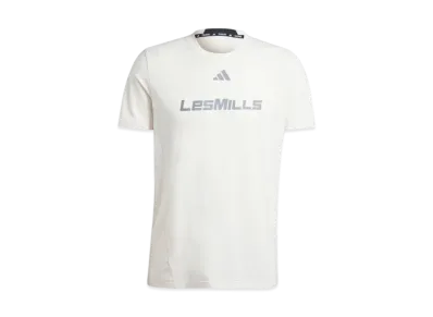 adidas Les Mills Graphic Short Sleeve T-shirt "Chalk White"
