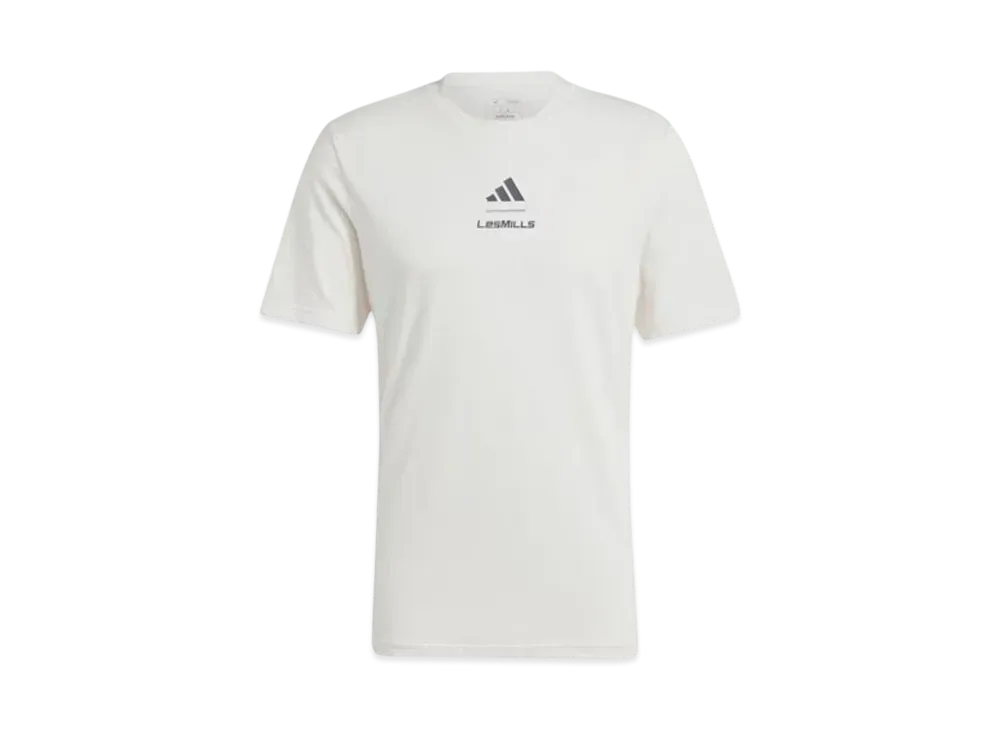 adidas Les Mills Universal Graphic Short Sleeve T-Shirt "Chalk White"