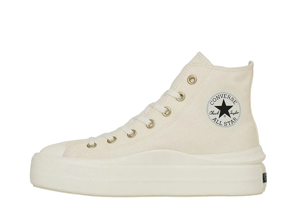 Converse Women's All Star Light PLTS 2 Z Hi "Ecru"