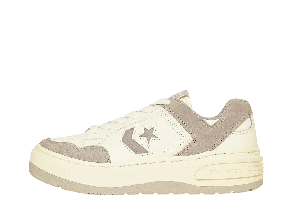 Converse Women's Weapon PLTS SD OX "White/Greige"