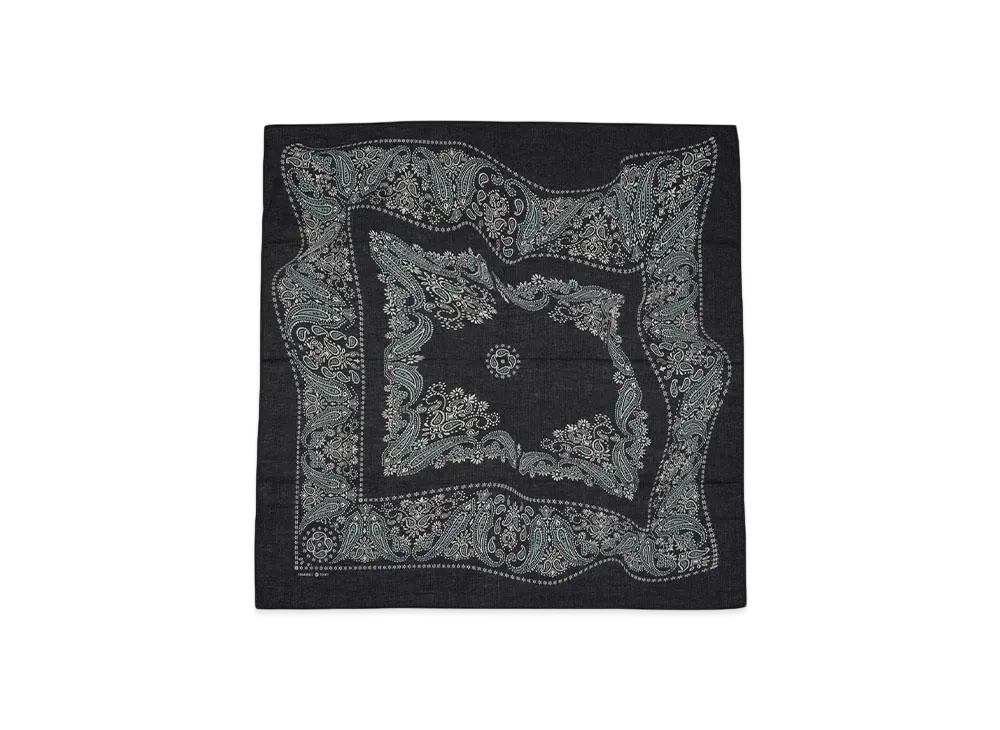 SUGARHILL STAGGER BANDANA "BLACK x MINT"