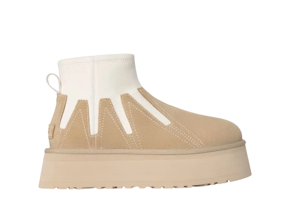 アグ ウィメンズ クラシック ミニ ディッパー サンウェーブ "マスタードシード"