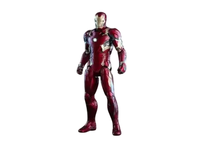 Hot Toys "Movie Masterpiece Diecast" -Captain America Civil War- 1/6 Scale Fully Poseable Figure: Iron Man Mark 46
