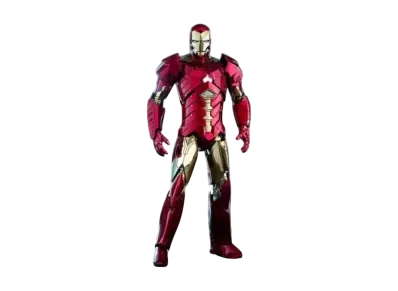 Hot Toys "Movie Masterpiece" -Iron Man 3- 1/6 Scale Fully Poseable Figure: Mark 15 Sneaky (Retro Armor Version)