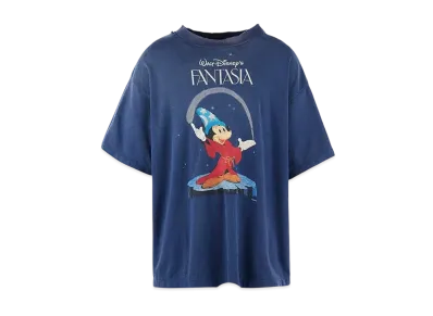 SAINT Mxxxxxx x Disney FANTASIA DNF SS Tee "Navy"