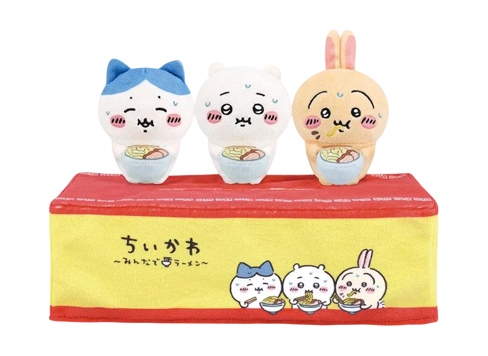 BANDAI "Ichiban Kuji" -Chikawa ~Ramen for everyone~- Last One Prize "Ro" Tissue Case
