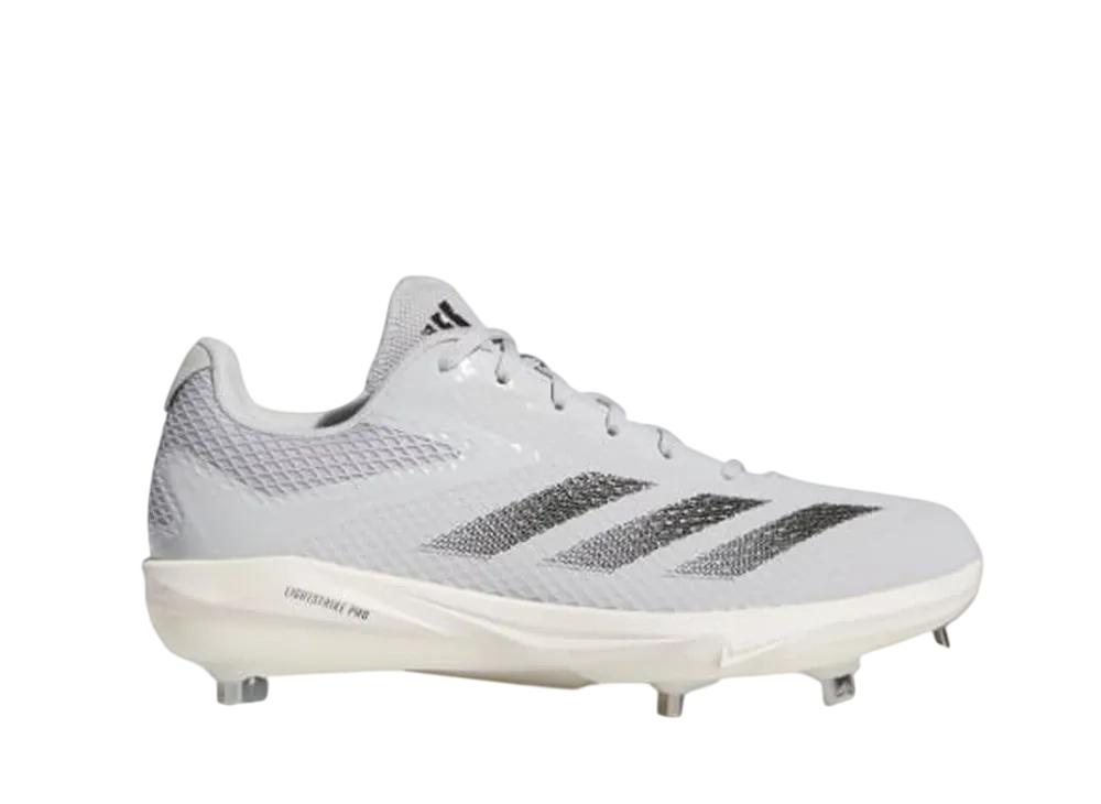 アディダス アディゼロ エレクトリック ベースボールスパイク "チームライトグレー/コアブラック"