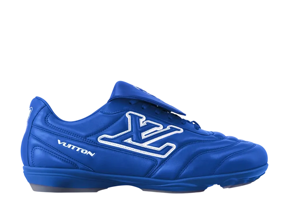 ルイヴィトン LV フットプリント サッカー スニーカー "マリーヌ"