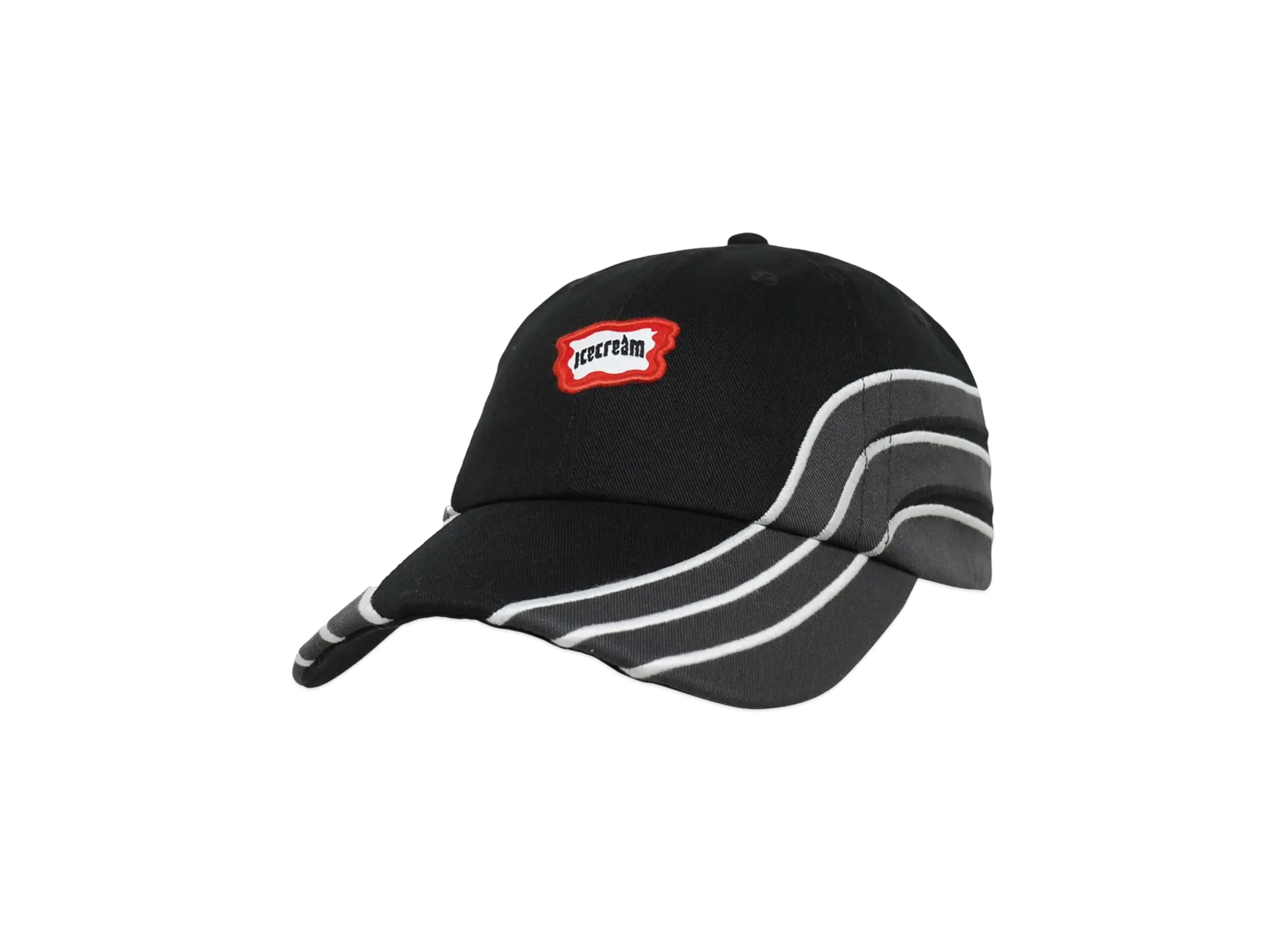 ICECREAM STARTER COLORBLOCKING HAT "BLACK"