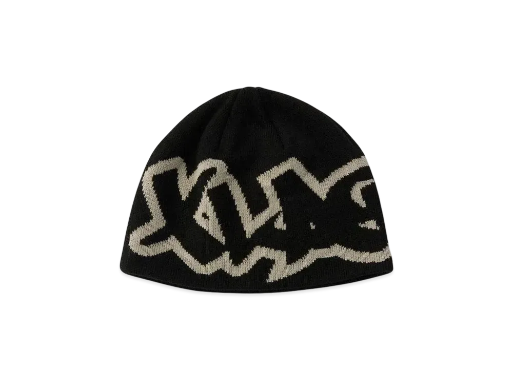 XLARGE XL TAGGING SINGLE BEANIE "BLACK"