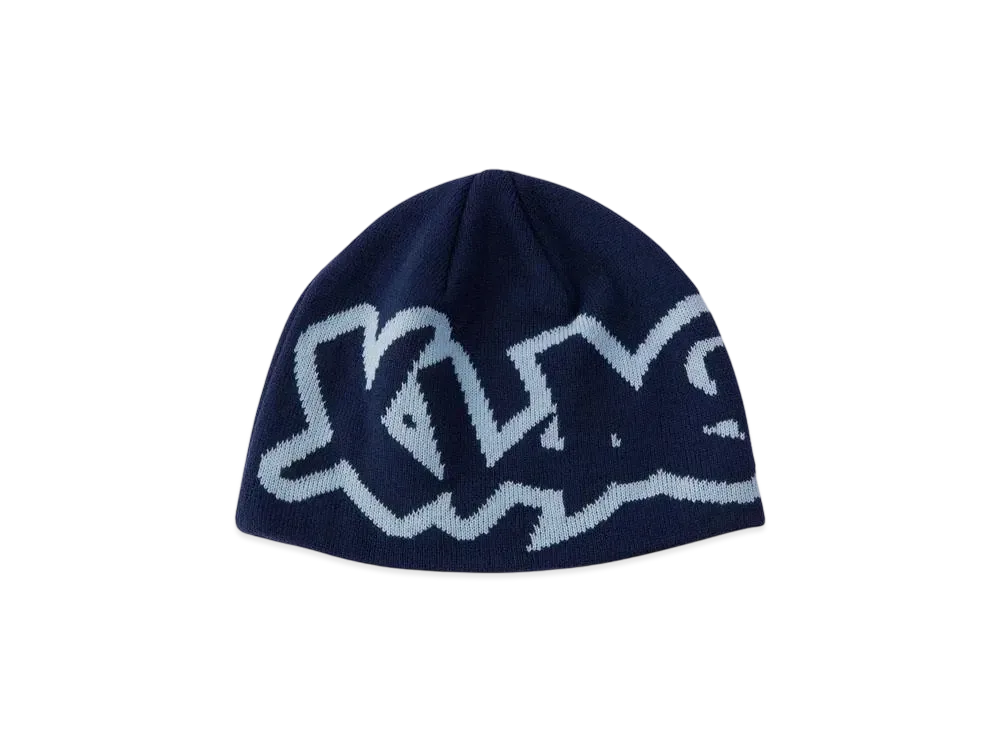 XLARGE XL TAGGING SINGLE BEANIE "NAVY"