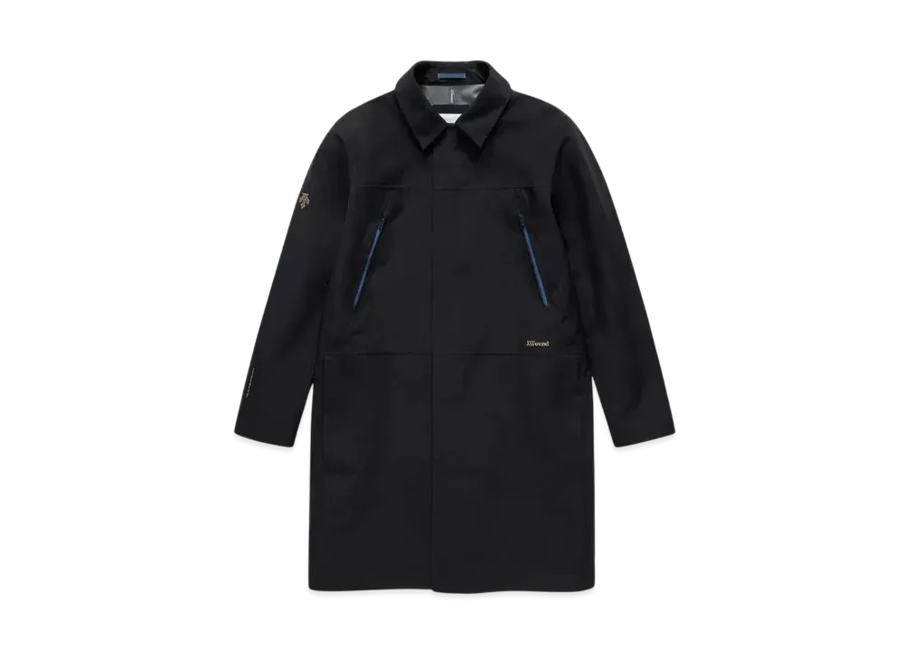 JJJJound x DESCENTE ALLTERRAIN II Hardshell Long Coat "Black"