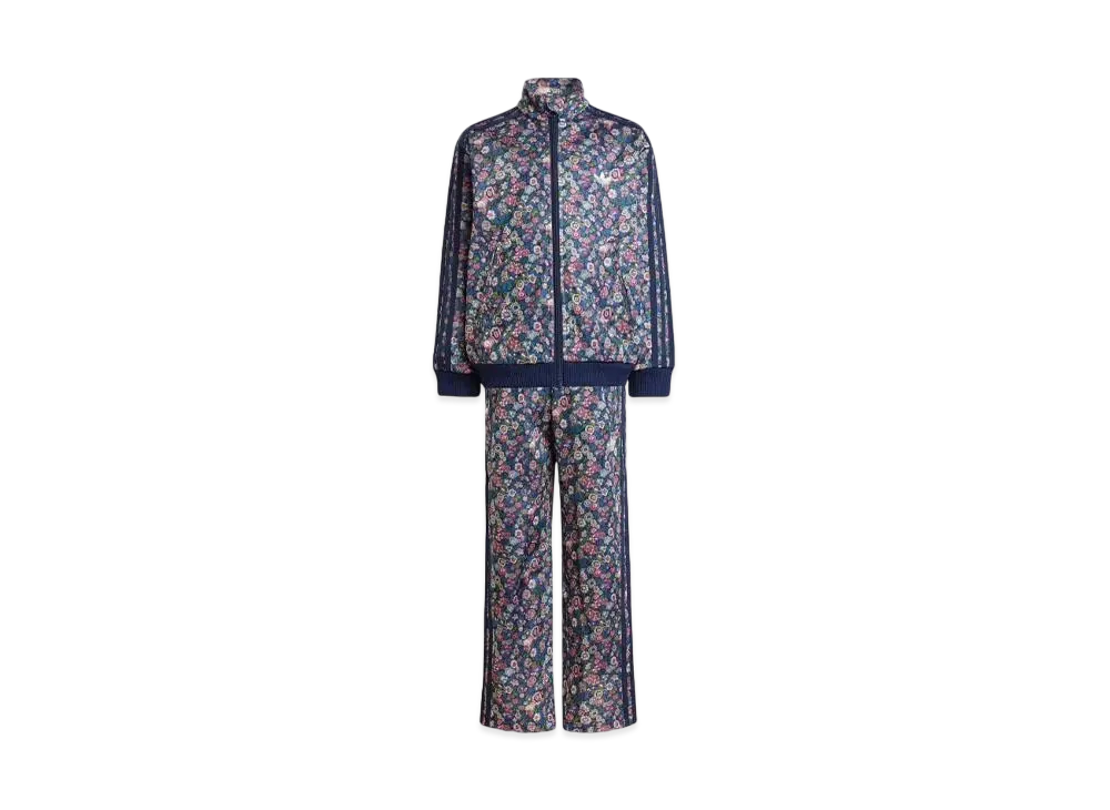 adidas x Liberty London Firebird Tracksuit (Kids) "Night Indigo/Multicolor"