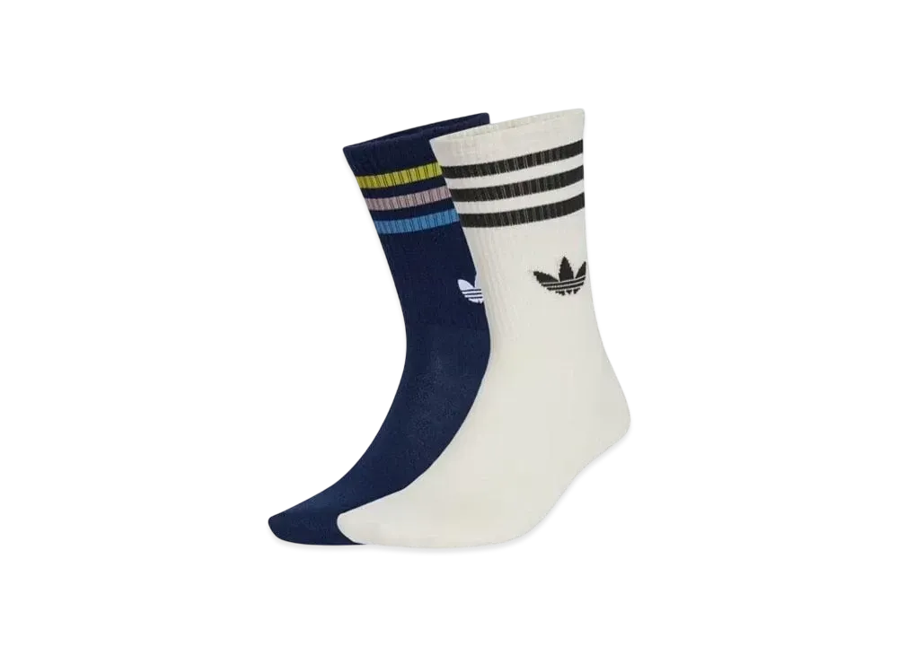adidas x Liberty London Crew Socks 2Pairs "Multicolor/Chalk White"