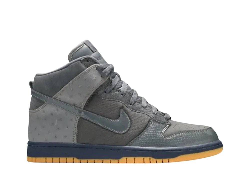 ナイキ ダンク ハイ デラックス "ライトグラファイト/トゥルーブルー"