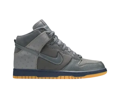 Nike Dunk High Deluxe "Light Graphite/True Blue"