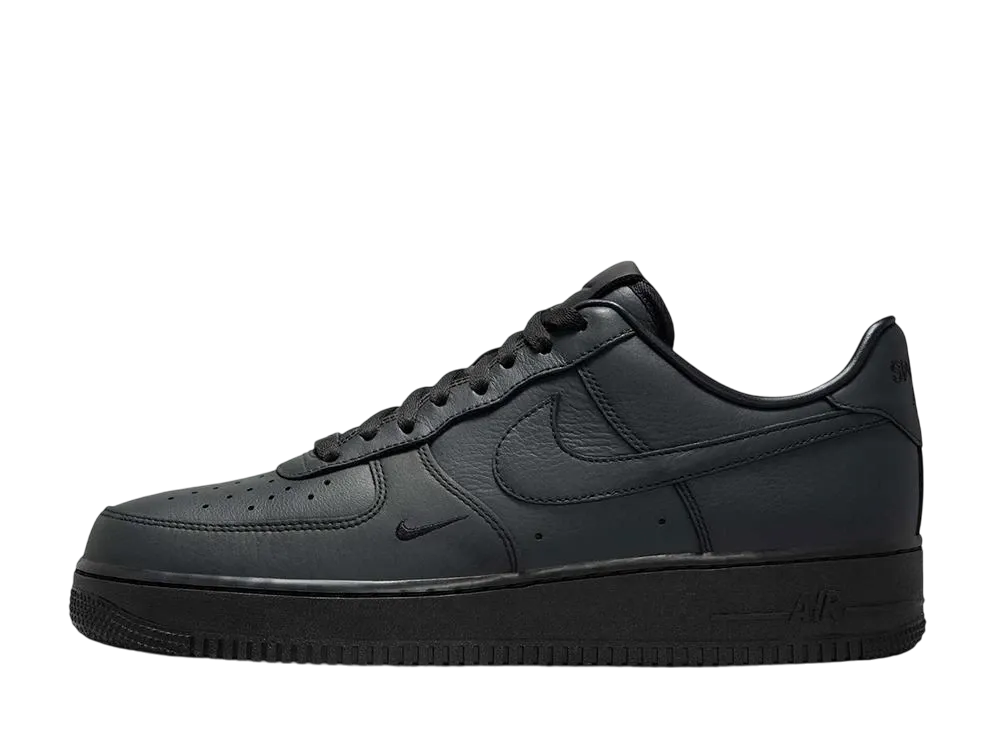 .SWOOSH × Nike Air Force 1 Low "Triple Triple Black"