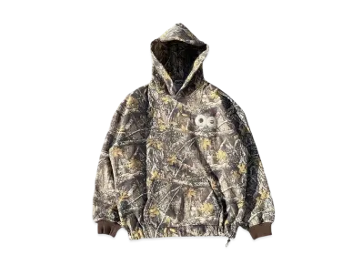 9090 90 Logo Vintage Ballon Hoodie "REAL TREE"