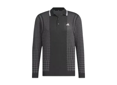adidas Primeknit Side Seamless Long Sleeve Shirt "Black/Grey Five"